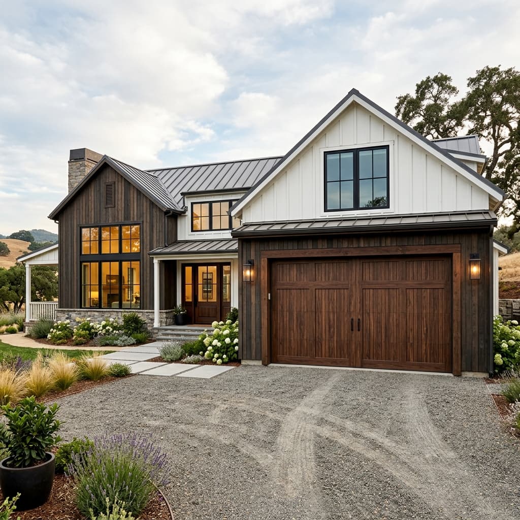 Clopay Ultra-Grain faux wood garage door