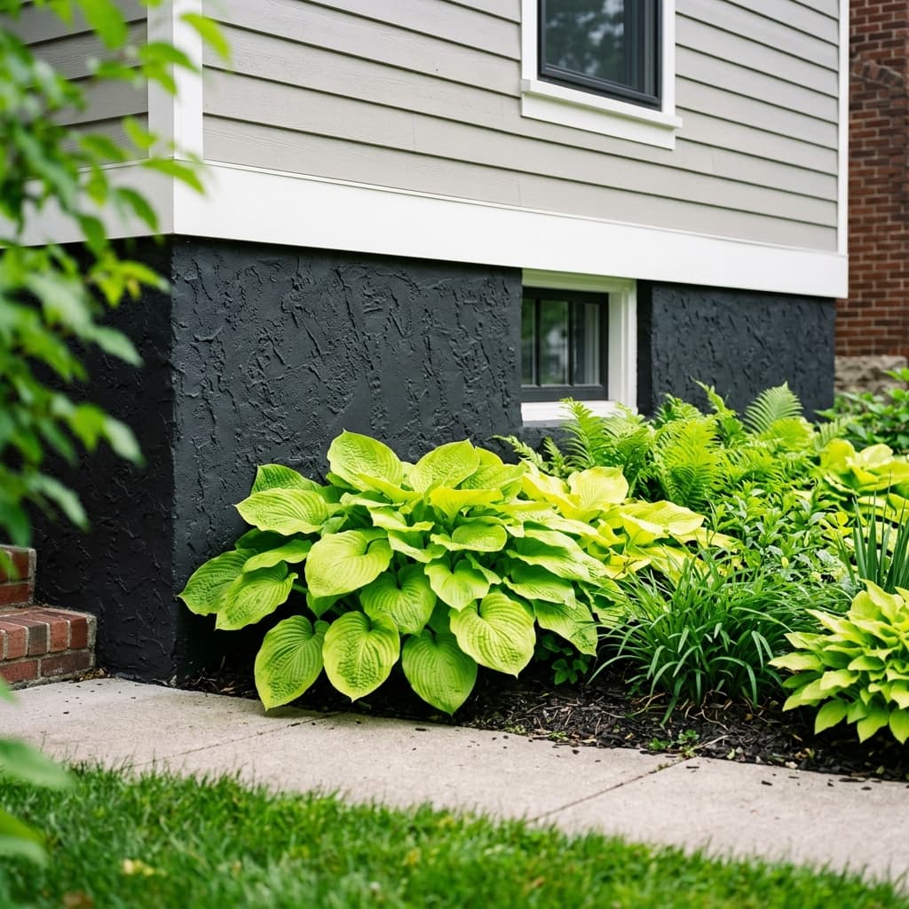 Iron Ore Landscaping Contrast