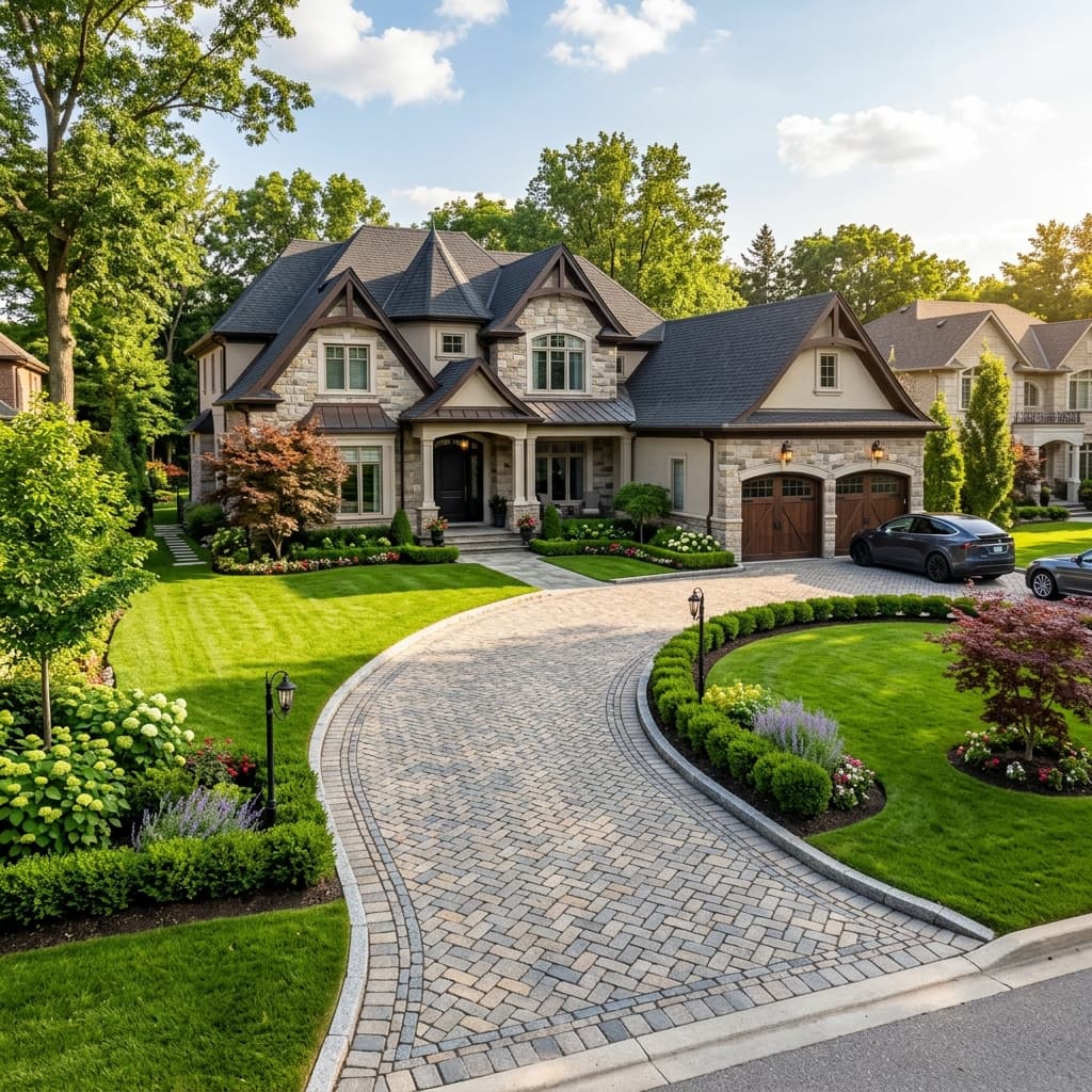 Luxury Paver Driveway Example
