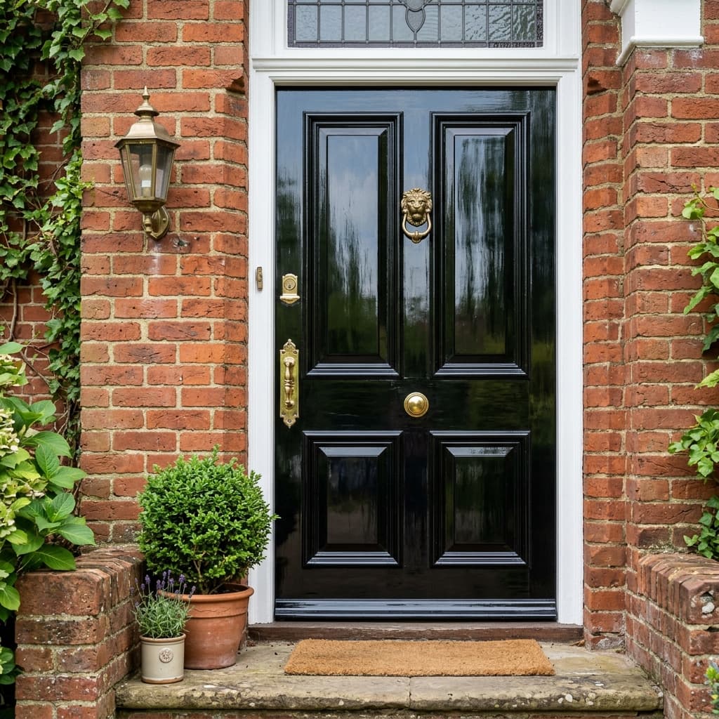 Tricorn Black Front Door
