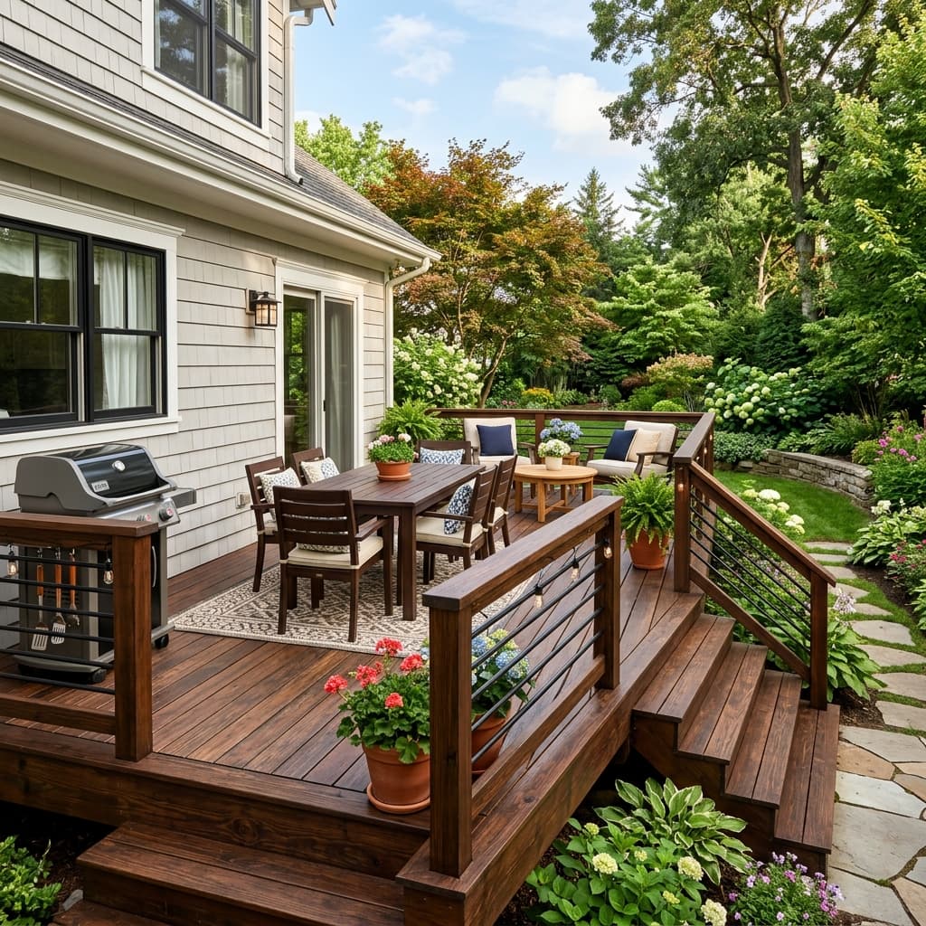 Deck Staining