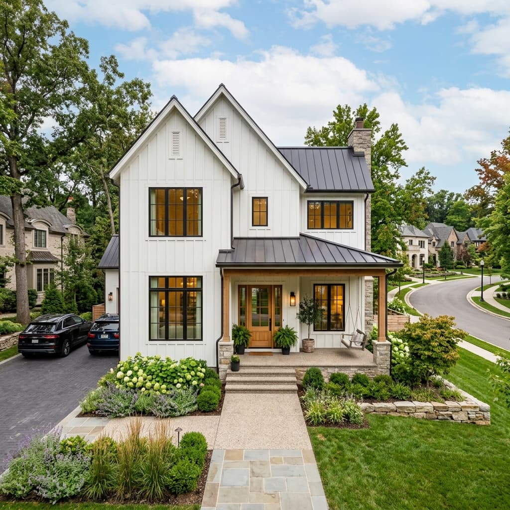 Upscale Modern Farmhouse