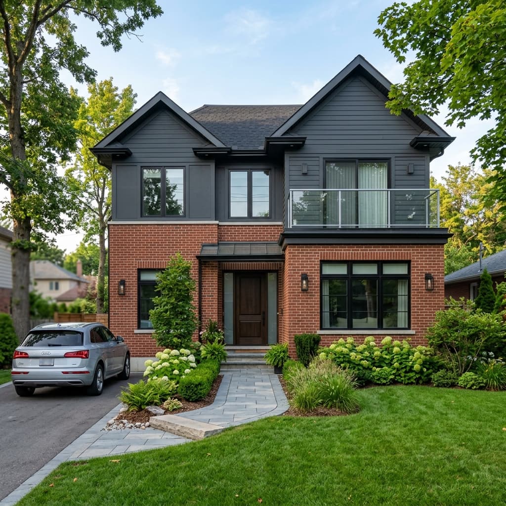 Siding on Brick House Visualizer